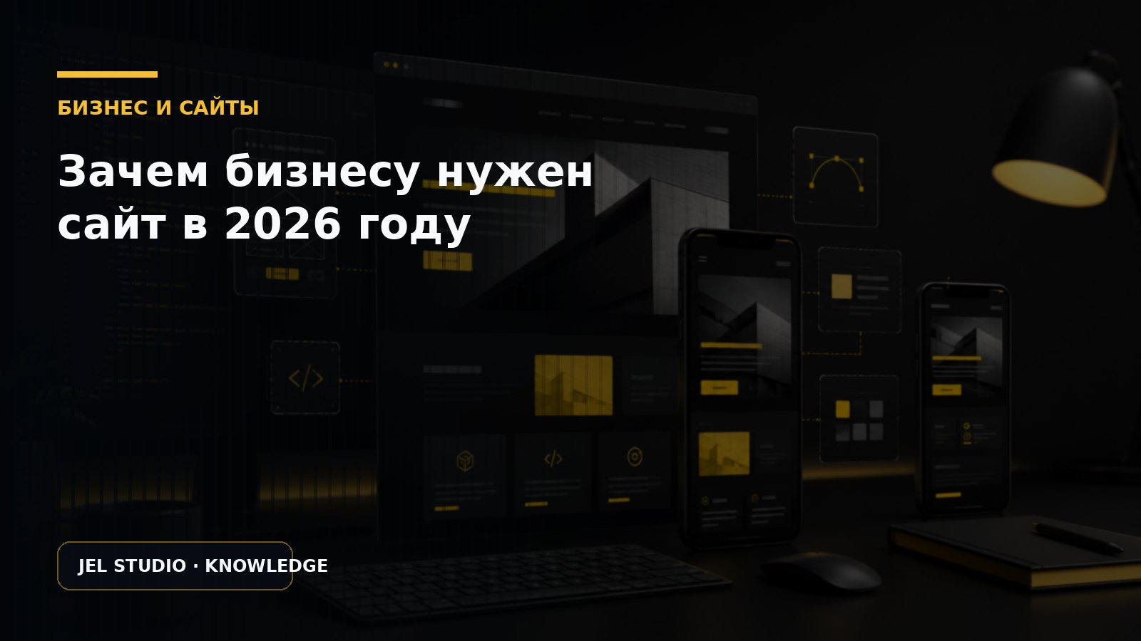 Зачем бизнесу нужен сайт в 2026 году