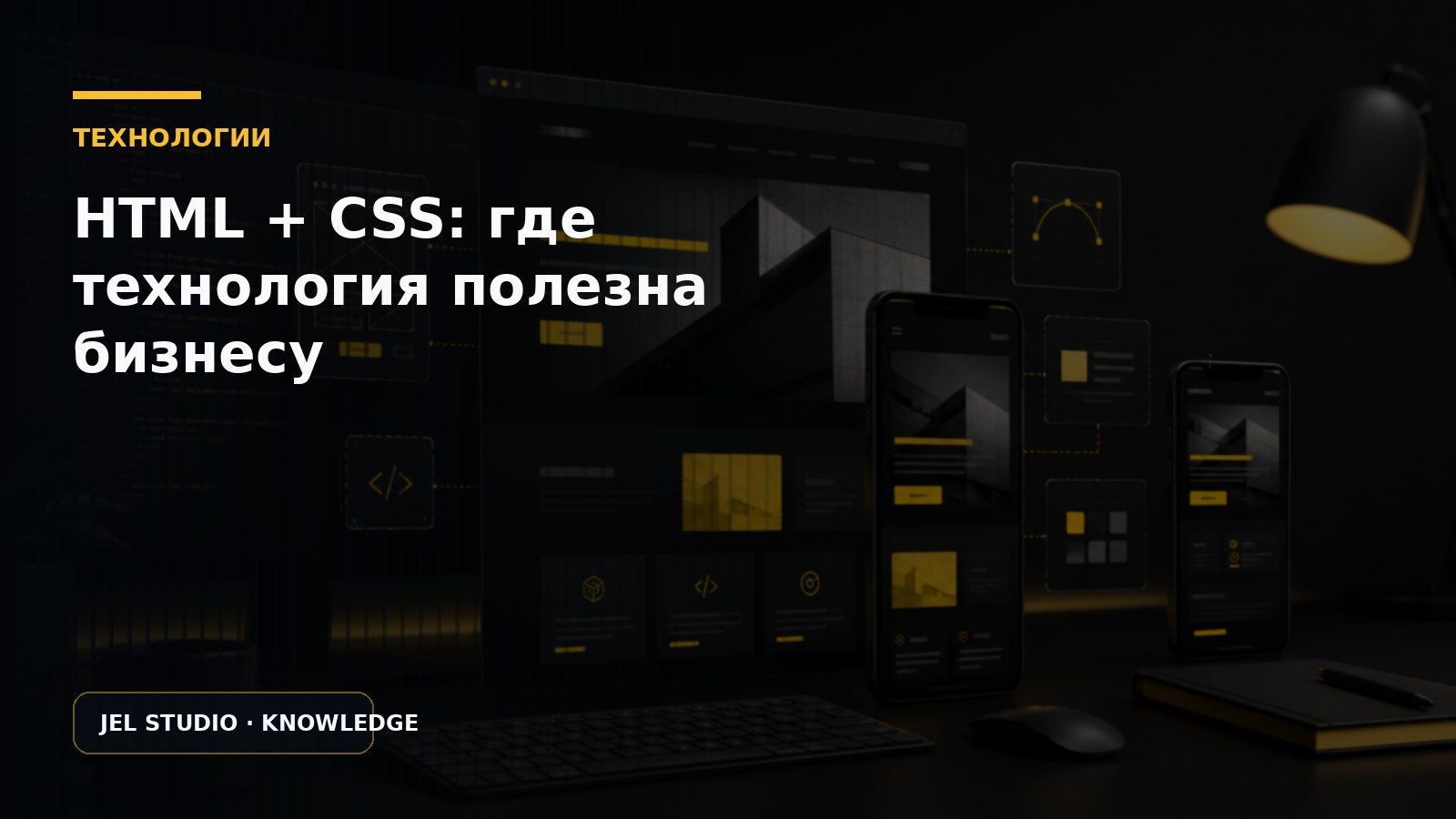 HTML + CSS: где технология действительно полезна бизнесу