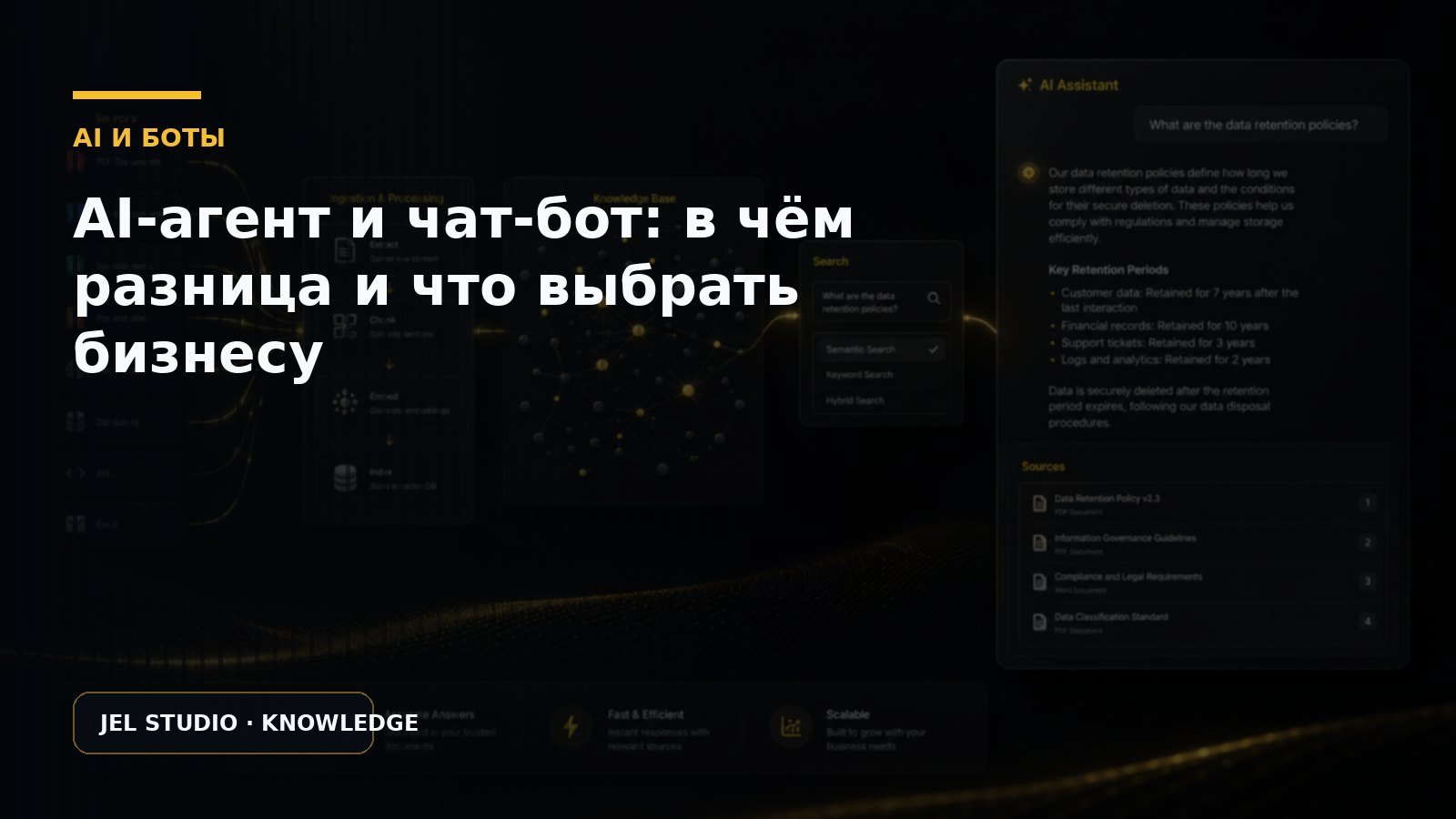 AI-агент и чат-бот: в чём разница и что выбрать бизнесу